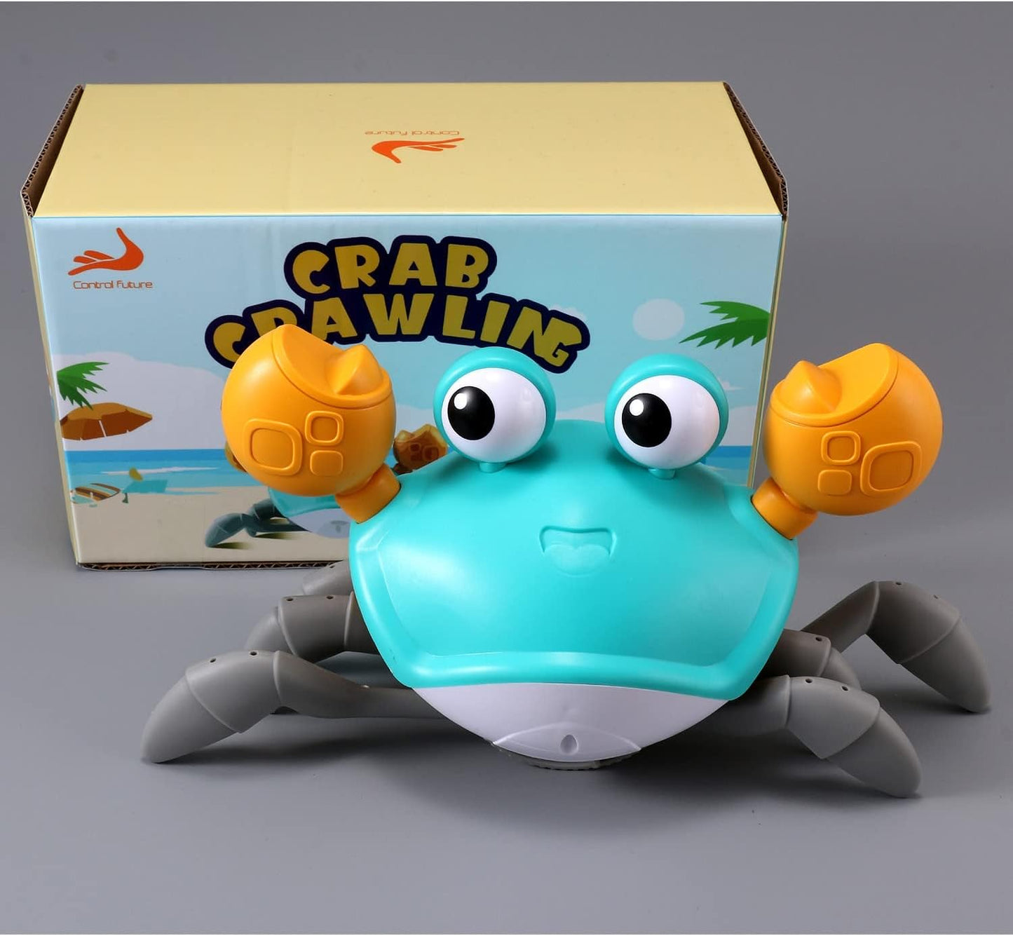 Interactive Crawling Crab Baby Toy – Tummy Time & Early Development Aid