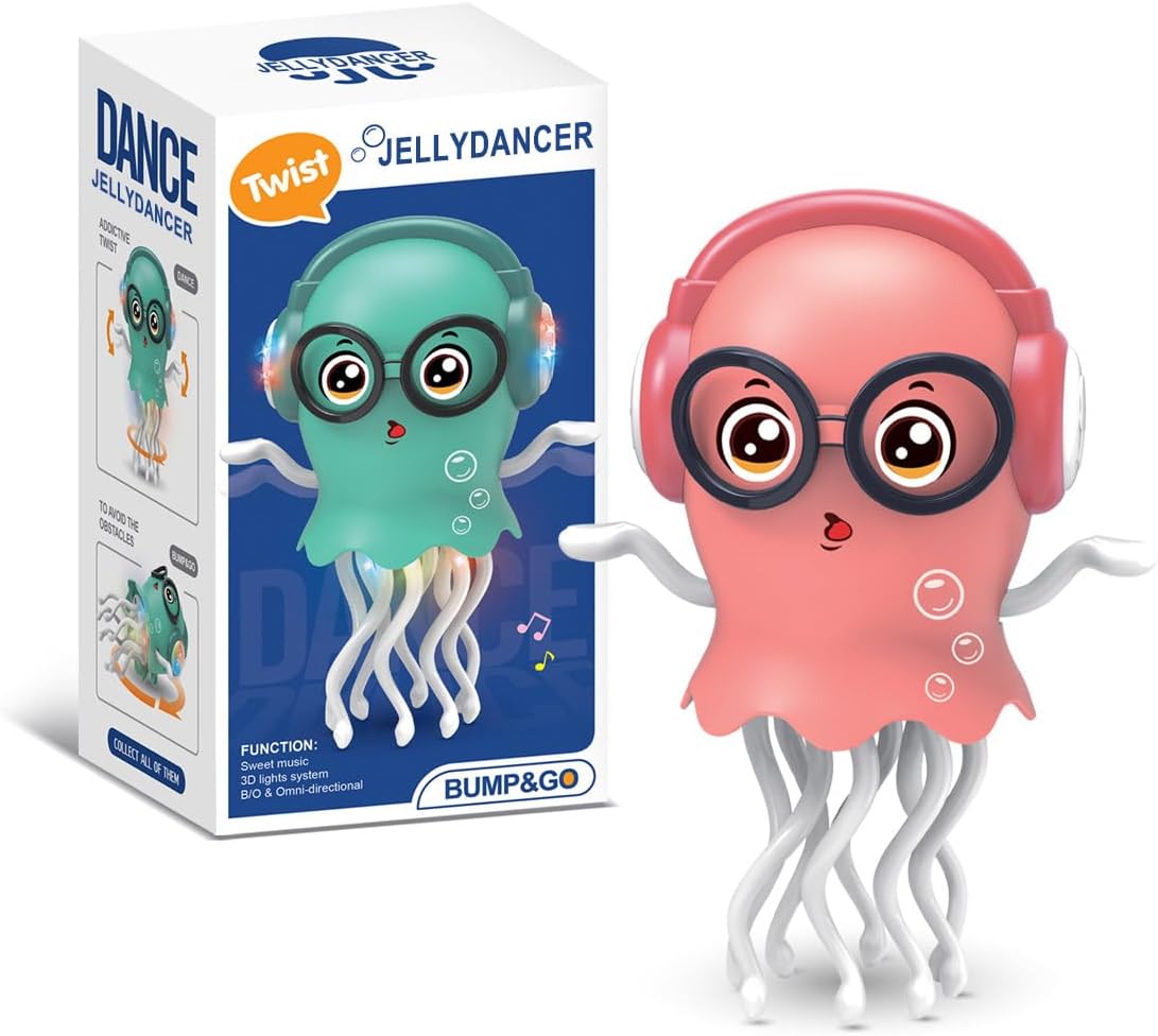 Interactive Dancing Jellyfish™ – Musical Baby Toy with Lights & Movement