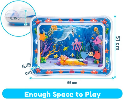 Tummy Time Water Play Mat – Sensory Development for Babies