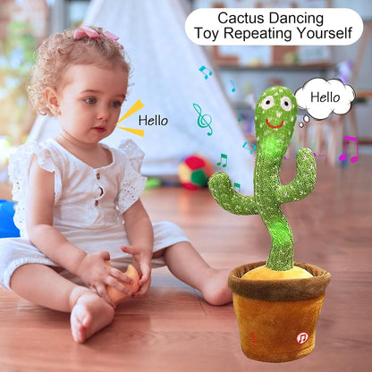 Talking Cactus Plush – Repeats What You Say & Dances