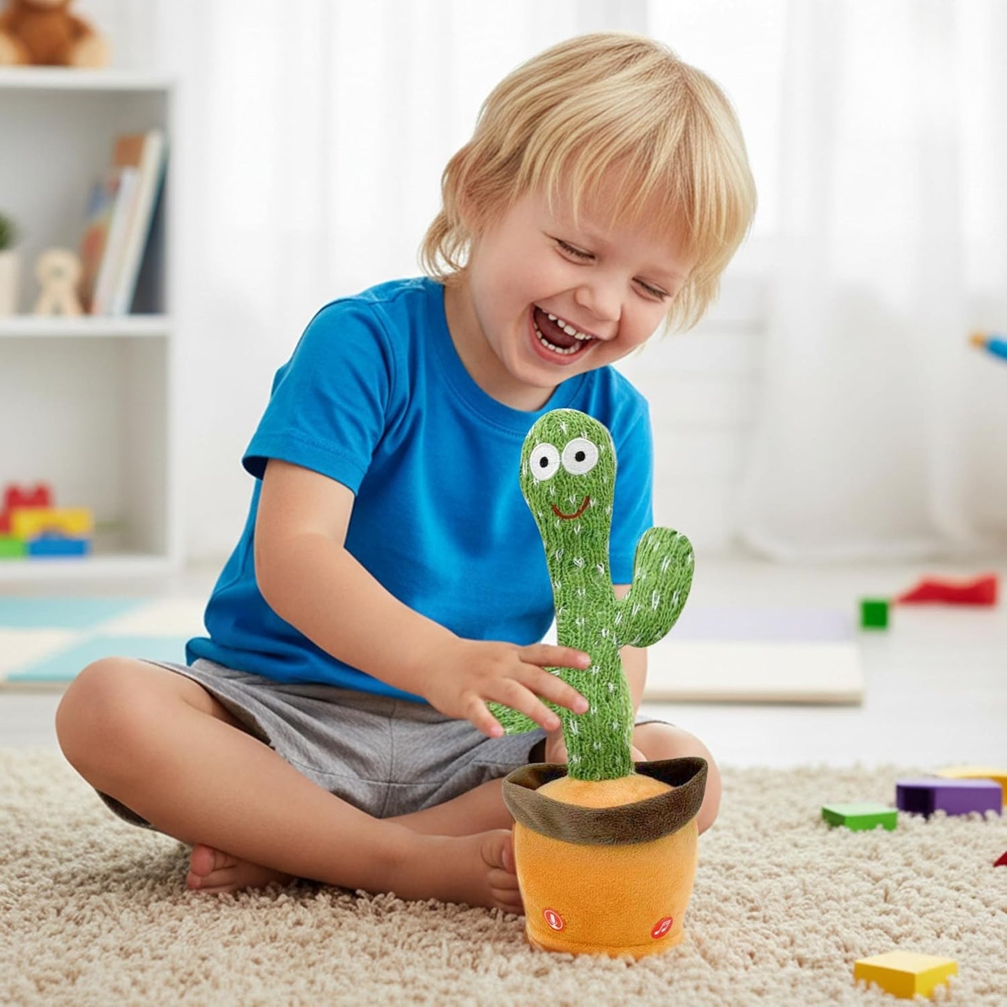 Talking Cactus Plush – Repeats What You Say & Dances