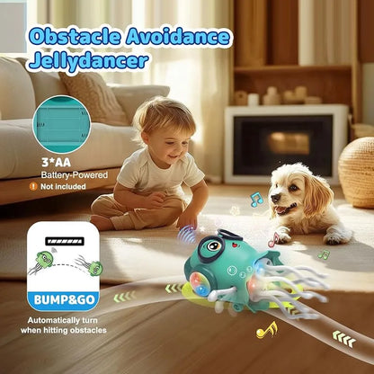 Interactive Dancing Jellyfish™ – Musical Baby Toy with Lights & Movement