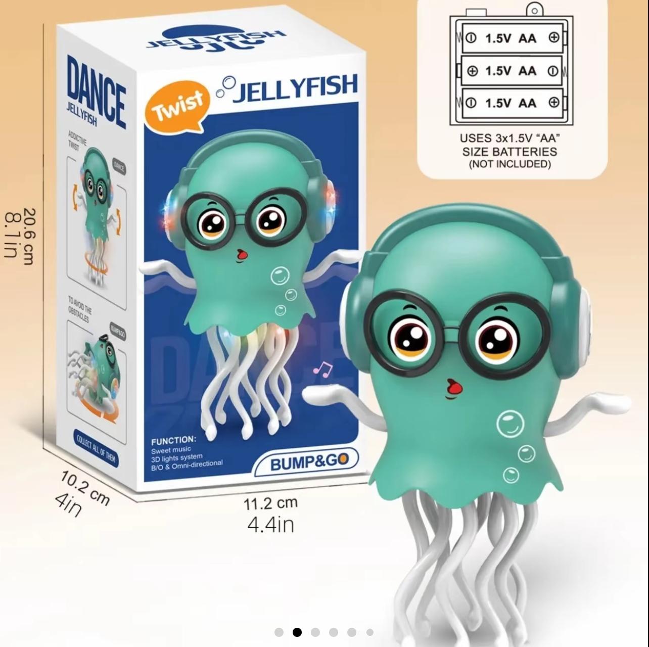 Interactive Dancing Jellyfish™ – Musical Baby Toy with Lights & Movement